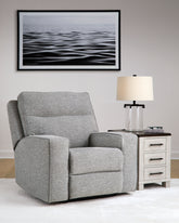Orleans Furniture - Ashley Furniture - Biscoe Living Room - PWR Recliner/ADJ Headrest / Pewter - 9050313